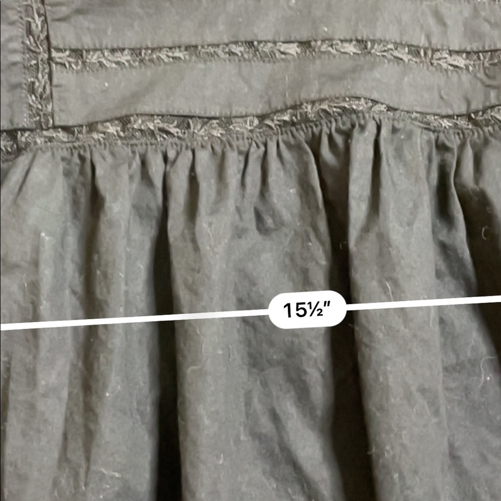 Wild Fable cottagecore style black ruffle dress - Picture 6 of 6